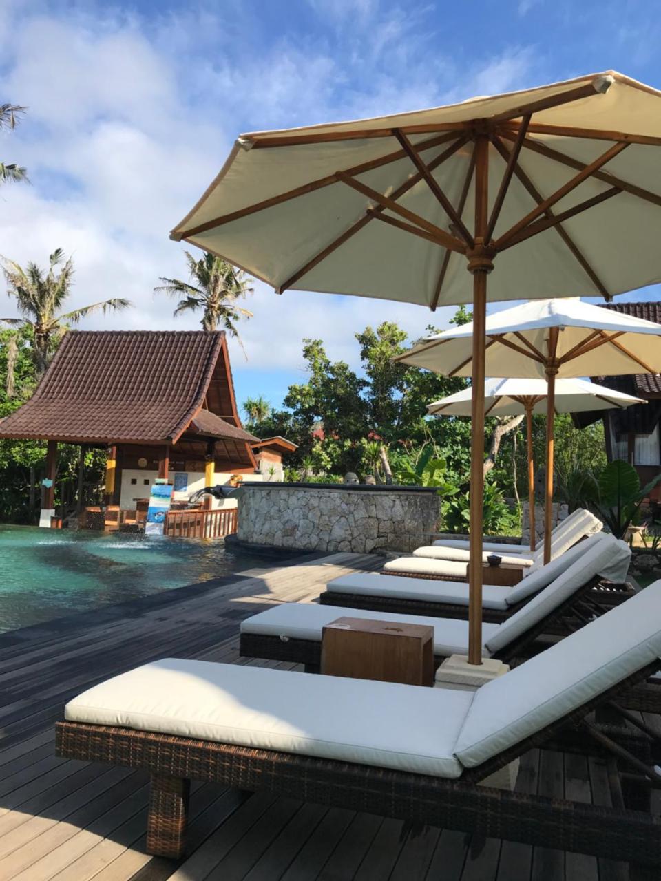 D'Byas Dream Beach Club And Villa Nusa Lembongan  Exterior photo